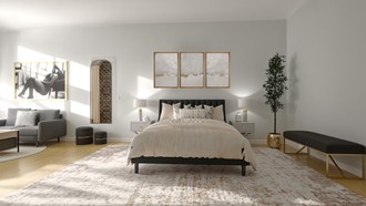 Contemporary, Modern, Eclectic, Glam Bedroom by Havenly Interior Designer Agustina