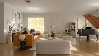 Contemporary Living Room by Havenly Interior Designer Juan