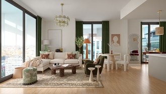 Eclectic, Organic Modern Living Room by Havenly Interior Designer Ivan