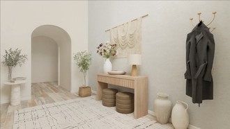 Minimal, Organic Modern Reading Room by Havenly Interior Designer Candida