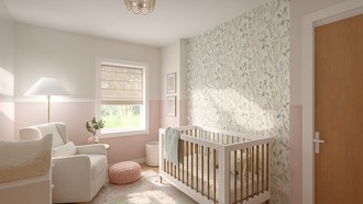Classic, Bohemian, Vintage Nursery by Havenly Interior Designer Andrea