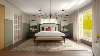Traditional, Warm Transitional, Traditional Charm Bedroom by Havenly Interior Designer Caroline