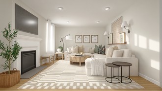 Modern, Classic, Traditional, Transitional Living Room by Havenly Interior Designer Melissa