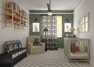 Modern, Classic, Traditional, Transitional Nursery by Havenly Interior Designer Alfredo