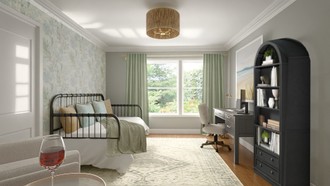 Farmhouse, Transitional Office by Havenly Interior Designer Elisa