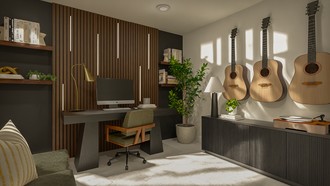 Contemporary, Modern, Organic Modern Office by Havenly Interior Designer Jessica