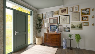 Vintage Entryway by Havenly Interior Designer Agustina