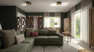 Bohemian Entryway by Havenly Interior Designer Ivanna