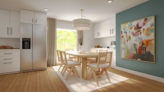 Eclectic Dining Room by Havenly Interior Designer Bertha