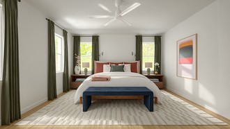 Midcentury Modern Bedroom by Havenly Interior Designer Abigail