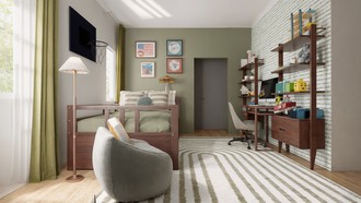 Contemporary, Classic, Eclectic Bedroom by Havenly Interior Designer Gabriela