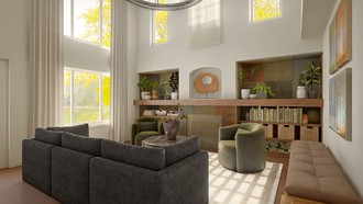 Modern, Organic Modern Living Room by Havenly Interior Designer Lauren
