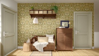 Modern Cottage Entryway by Havenly Interior Designer Karina