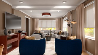 Modern Cottage Living Room by Havenly Interior Designer Begona