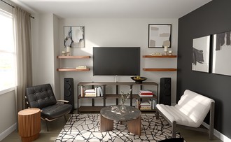 Contemporary, Minimal Living Room by Havenly Interior Designer Lexie