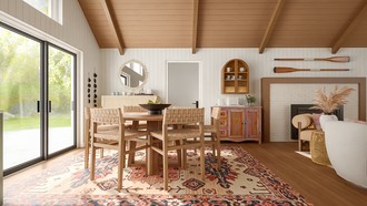 Eclectic, Bohemian, Vintage, Global, Midcentury Modern, Minimal, Inspired Modern, Parisian Modern, Organic Modern, California Cool, Modern Cottage Living Room by Havenly Interior Designer Jess