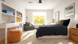 Contemporary Bedroom by Havenly Interior Designer Lilia