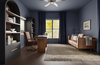 Traditional, Transitional, Warm Transitional, Traditional Charm Office by Havenly Interior Designer Sarah