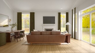 Midcentury Modern Living Room by Havenly Interior Designer Abbey