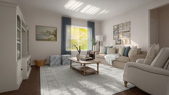 Traditional Charm Living Room by Havenly Interior Designer Barbara