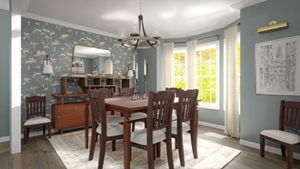 Traditional, Rustic, Vintage, Traditional Charm Dining Room by Havenly Interior Designer Agustina