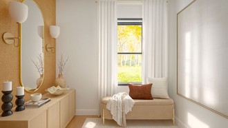 Inspired Modern, Contemporary Luxe Reading Room by Havenly Interior Designer Montserrat