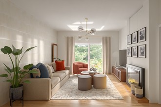 Classic Contemporary, New Classic Living Room by Havenly Interior Designer Carolina