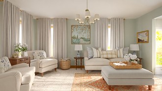 Classic, Traditional, Vintage Living Room by Havenly Interior Designer Rachel