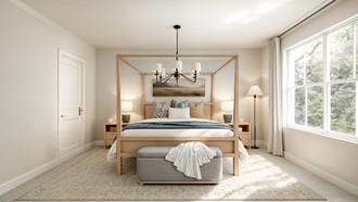 Coastal, Classic Contemporary, Classic Coastal Bedroom by Havenly Interior Designer Malena