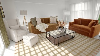 Modern, Transitional, Organic Modern Living Room by Havenly Interior Designer Sara