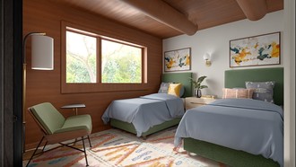 Modern, Minimal Bedroom by Havenly Interior Designer Katerina