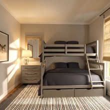 Farmhouse, Rustic Bedroom by Havenly Interior Designer Ana