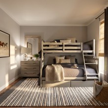 Farmhouse, Rustic Bedroom by Havenly Interior Designer Ana