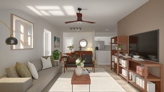 Midcentury Modern Living Room by Havenly Interior Designer Diogo