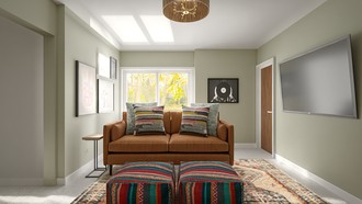 Contemporary, Modern, Classic, Eclectic Living Room by Havenly Interior Designer Annaliese