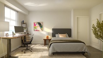 Contemporary, Transitional, Midcentury Modern Bedroom by Havenly Interior Designer Zehra