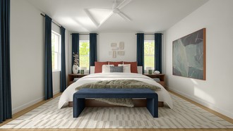 Midcentury Modern Bedroom by Havenly Interior Designer Abigail