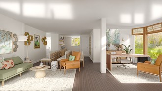 Organic Modern Office by Havenly Interior Designer Ivan