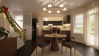 Midcentury Modern Dining Room by Havenly Interior Designer Veronica