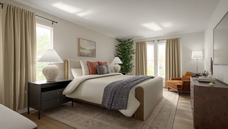 Modern, Classic Contemporary Bedroom by Havenly Interior Designer Mariana