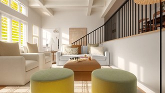 Transitional, Classic Contemporary Living Room by Havenly Interior Designer Lilia