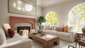 Contemporary, Modern, Global, New Classic Living Room by Havenly Interior Designer Lara