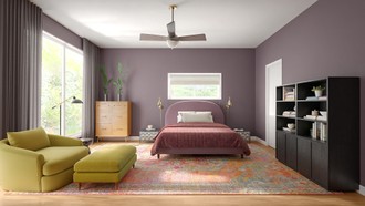 Eclectic Bedroom by Havenly Interior Designer Leah
