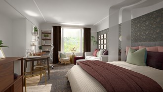  Living Room by Havenly Interior Designer Carolina