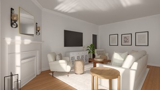 Contemporary, Modern, Modern Cottage Living Room by Havenly Interior Designer Lexie