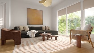 Organic Modern Living Room by Havenly Interior Designer Solongo