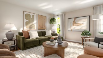 Contemporary, Modern, Organic Modern Living Room by Havenly Interior Designer Lara