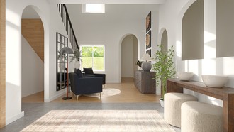 Contemporary, Transitional Entryway by Havenly Interior Designer Jacqueline