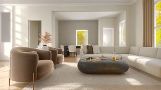 Contemporary Living Room by Havenly Interior Designer Diego