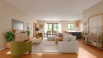 Rustic Living Room by Havenly Interior Designer Diogo